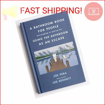 #ad #ad A Bathroom Book for People Not Pooping or Peeing but Using the Bathroom as an Es $16.63