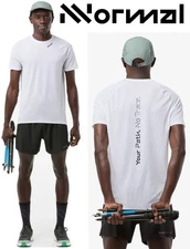 NNORMAL race t shirt ultra running lightweight quick dry breathable mens small