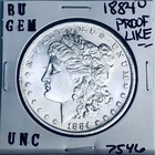 1884 O BU GEM MORGAN SILVER DOLLAR UNC MS+++ U.S. MINT RARE COIN 7546