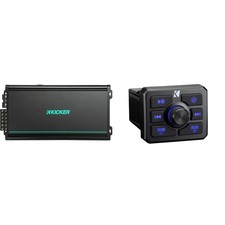 Kicker 51KBTR Powersport Bluetooth Receiver w/ 48KMA6006 Amplifier