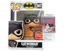 Patricia M. Peters signed Funko Pop Figure Catwoman Batman Returns