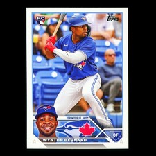 Wynton Bernard RC 2023 Topps Update Rookie Blue Jays