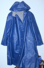 TOP Zustand PVC Regenmantel + Kapuze wie RUKKA Regenjacke Regen Jacke 42/Medium