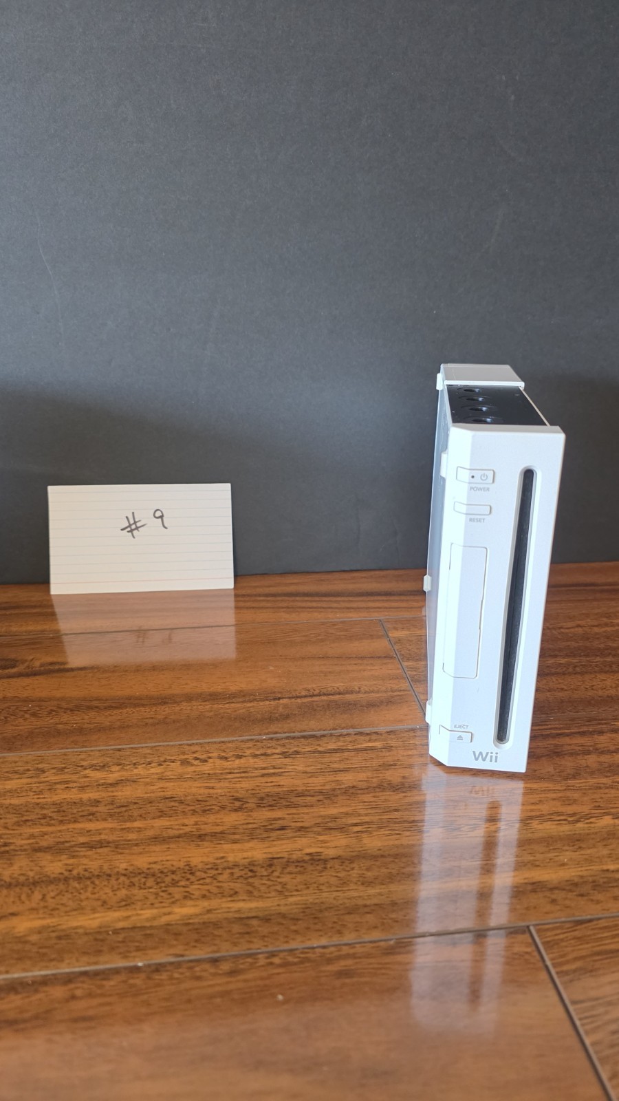 Nintendo Wii RVL-001 Home Console - White Console Only  Tested -  Works!….