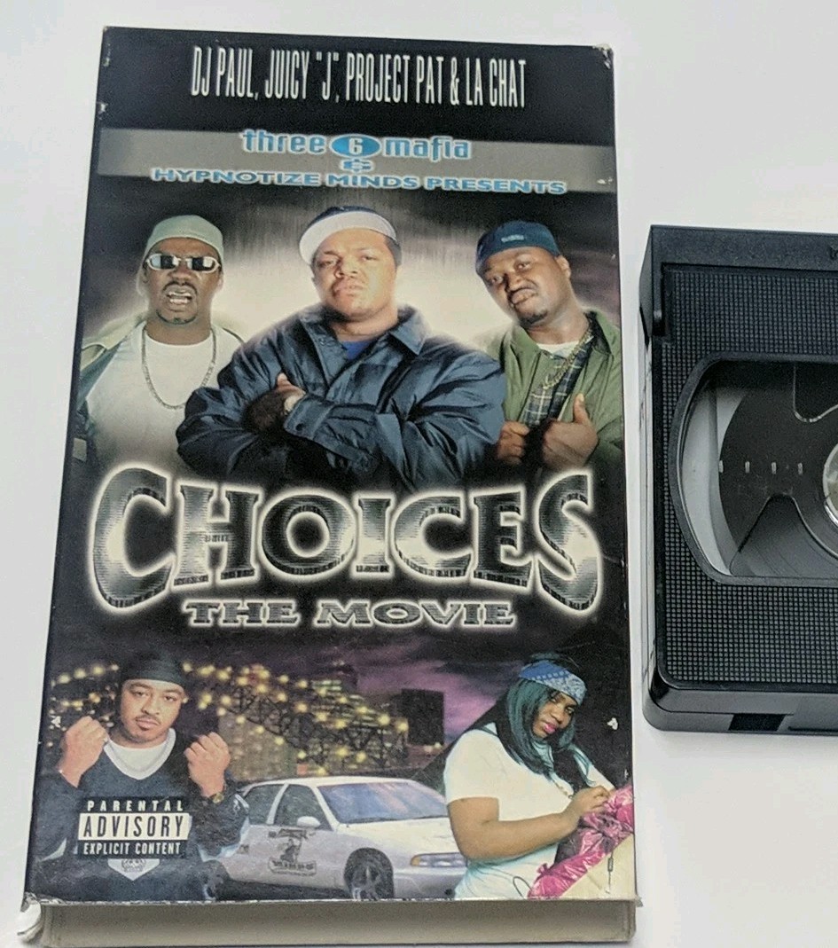 Three 6 Mafia - Choices: The Movie (VHS, 2001) for sale online | eBay
