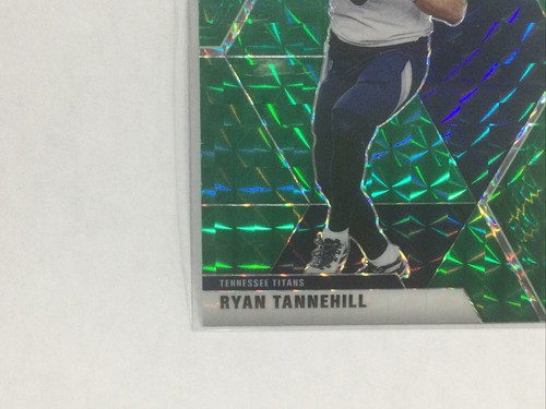 Ryan Tannehill 2020 Panini Mosaic Green Mosaic Prizm #194 Tennessee Titans Card - Picture 5 of 12