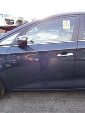 Kia Carens 2013 - 2019 NSF Passenger Side Front Bare Door Blue KU9