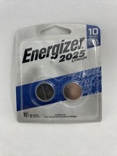 Energizer CR2025 BP 3V Lithium Coin Cell Battery 2 Pack