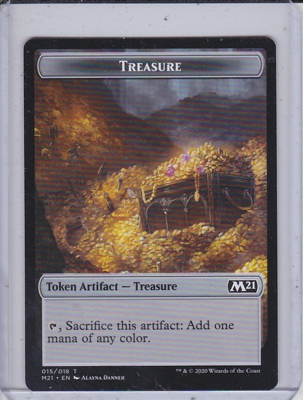 MtG Magic The Gathering Core 2021 Token Cards x1