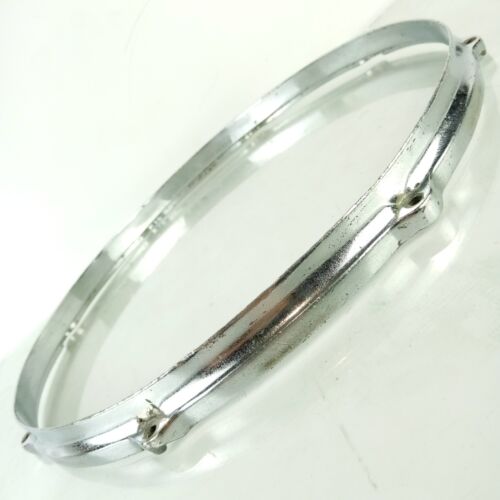 Gretsch 14" Broadkaster Chrome Die-Cast Snare Drum/Floor Tom Batter Rim/Hoop 50s - Picture 2 of 6