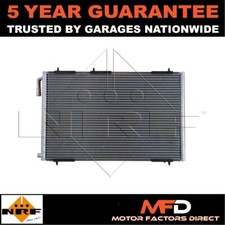 Air Conditioning Condenser NRF Fits Peugeot 206 1998- + Other Models