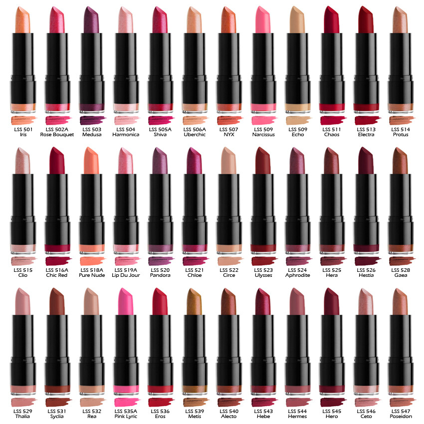 1 NYX Extra Creamy Round Lipstick - LSS 