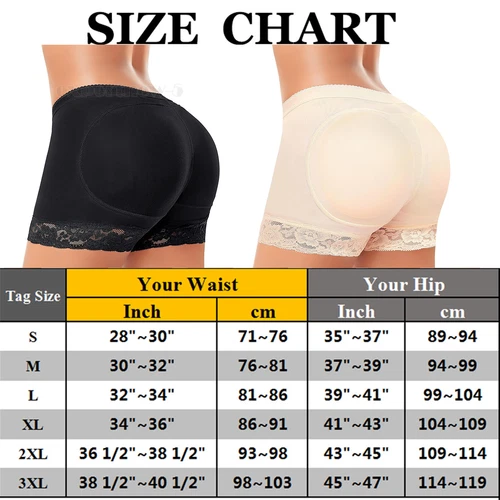 UK Women FAKE ASS Butt Lift and Hip Seamless Booty Enhancer Padded Shorts Shaper - Picture 2 of 22