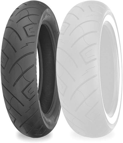 1 Tire Shinko 777 Front H.D. 130/60-19 (67H) Black Wall Motorcycle Tire