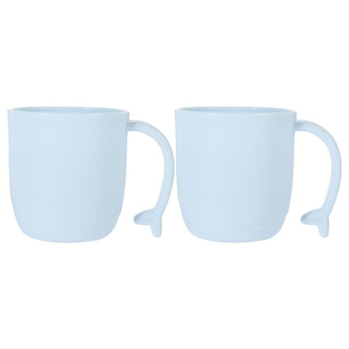 2 Pcs Children's Mouthwash Cup Brush Cups Toothbrush Holder Travel