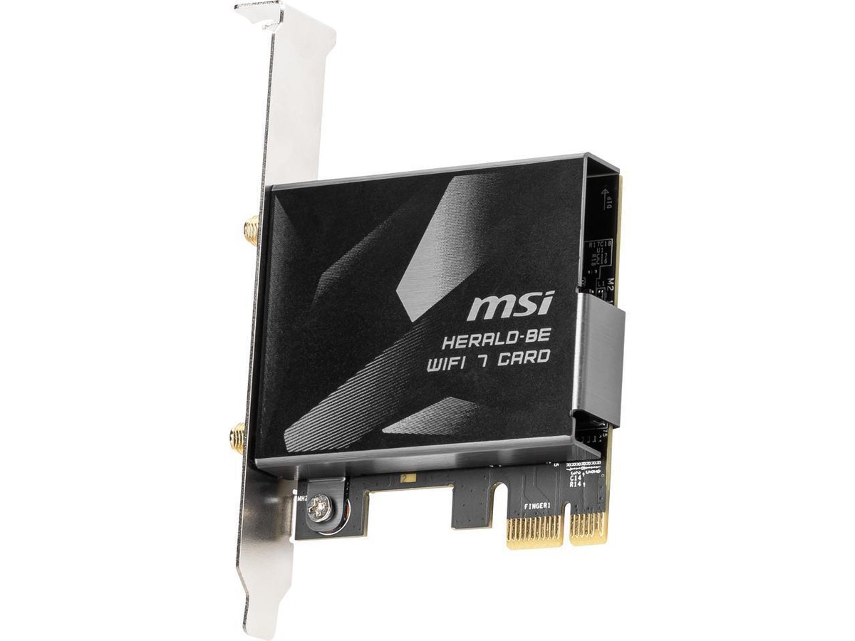 拡張カード MSI Herald-BE WI-FI 7 MAX NCM865 MSI-HERALD-BE-NCM865-WI-FI 7 | Accessory | MSI Global