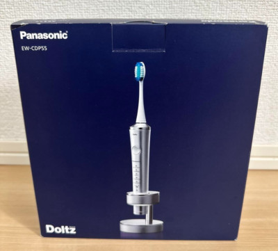 美品　Panasonic EW-CDP55-S SILVER Toothbrush Panasonic EW-CDP55 vibration Dolts Silver From