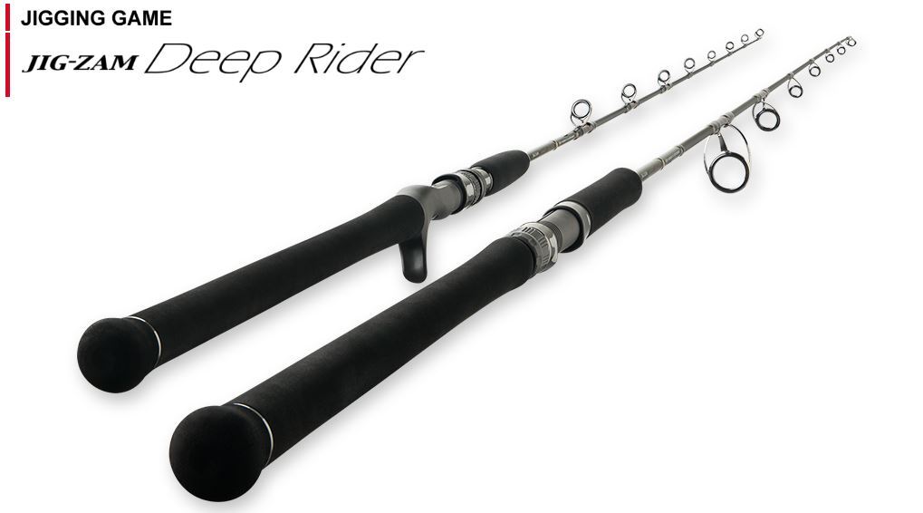 ディープライダー　JIG-ZAM DeepRider JDR581B-4 Tenryu Rod Baitcast Jig Zam Deep Rider JDR 581B-4K (0037) | eBay
