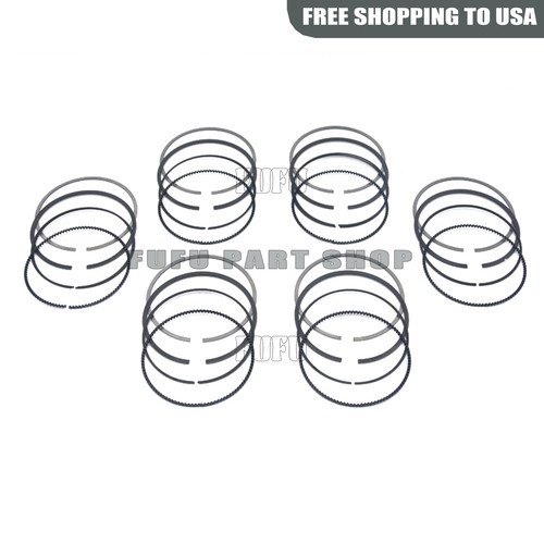 6x Piston Rings Set Φ82mm For BMW N52B25 E90 E92 E60 E61 323i 325i 525i X3 2.5 - Picture 3 of 4