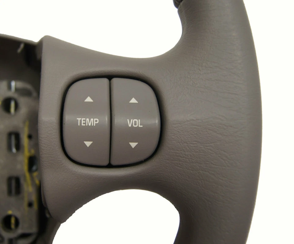 2000-2005 Buick LeSabre Steering Wheel Grey Leather New 25757141 25748179 - Image 4 of 4