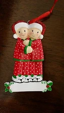 *NWT Polar X Christmas Ornament Male Female Man Wife Couple OR1470-2