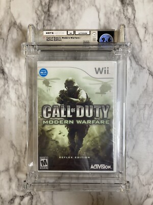 【Ｗii北米版】Call of Duty: Modern Warfare未開封品 CALL OF DUTY MODERN WARFARE WII SEALED GAME 9.6 / SEAL A+ Graded