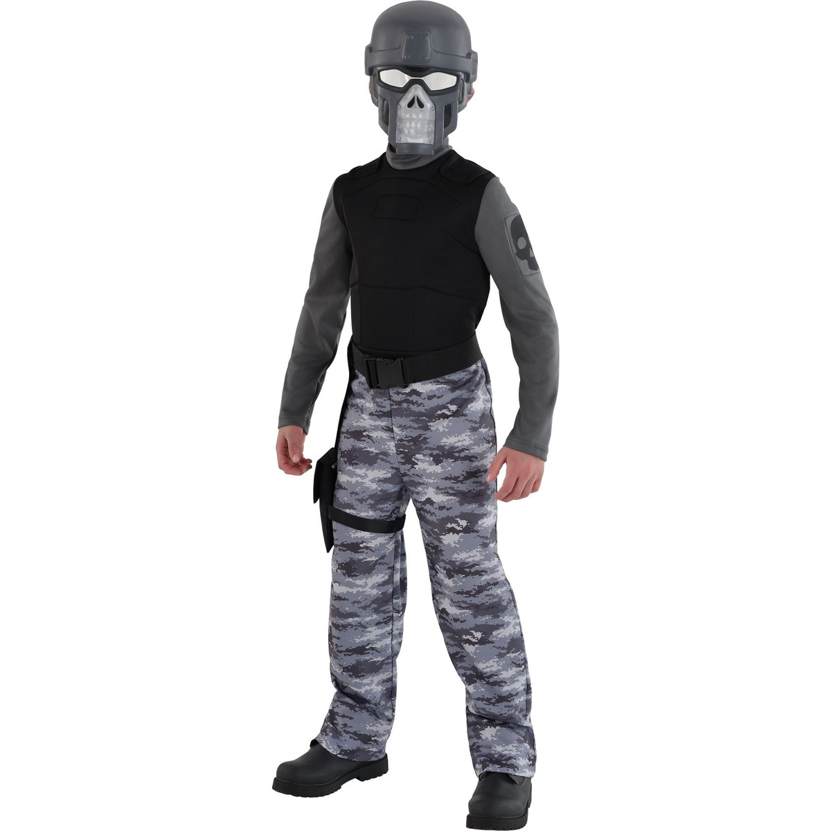 Skeleton Boy Soldier Boys Costume Skeleton Boy Soldier Boys Costume