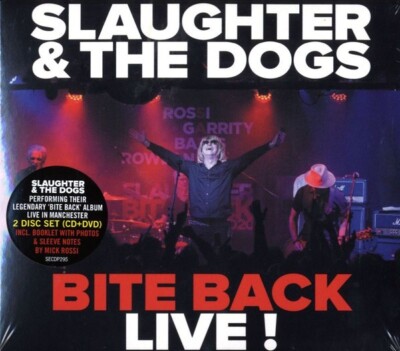 SLAUGHTER & THE DOGS New Sealed Ltd Ed 2024 LIVE 2021 CONCERT DVD & CD SET