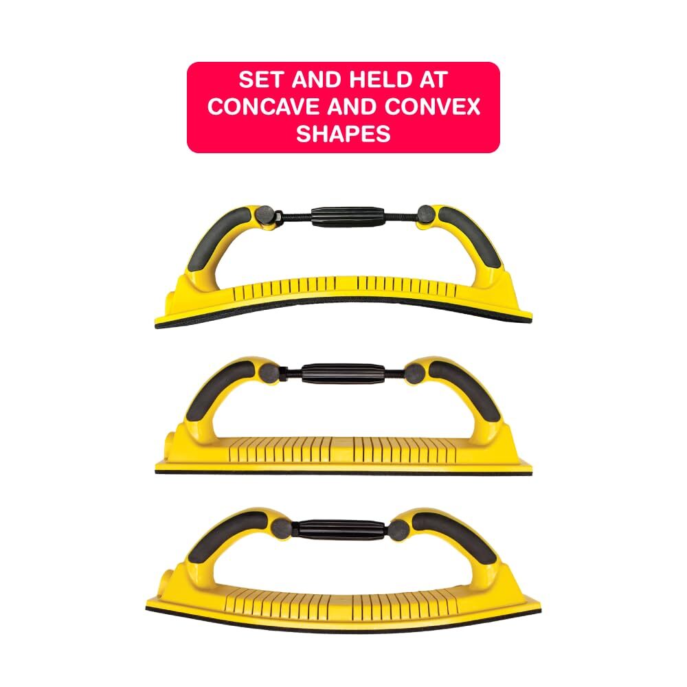 Adjustable Radius Flex Longboard Hand Sanding File Block with Hook ...