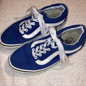 mens royal blue vans