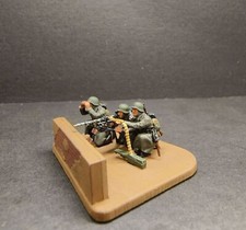 New 1/72 Wwii German Winter Heavy Machine Gun Handpainted Soldiers 6210