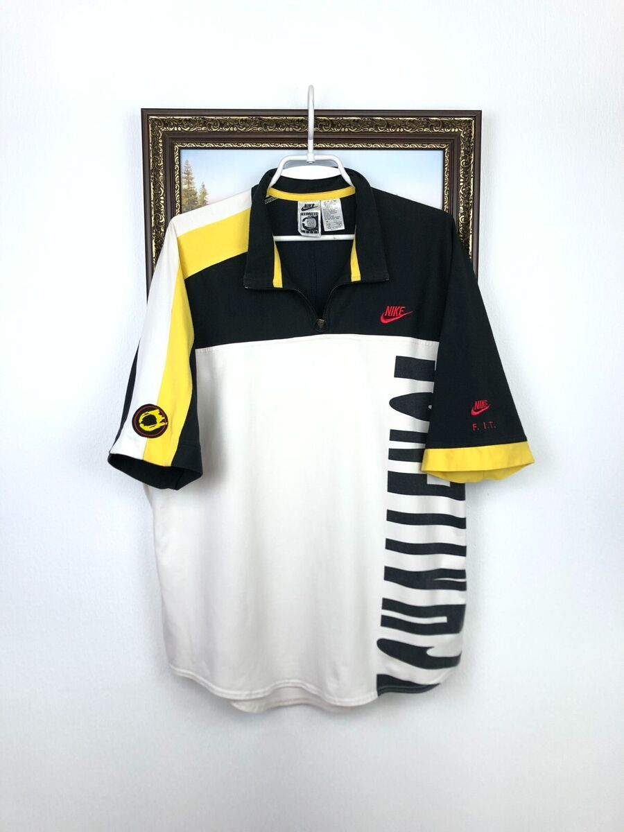 Vintage Nike Challenge Court Andre Agassi Shirt Mens Jersey