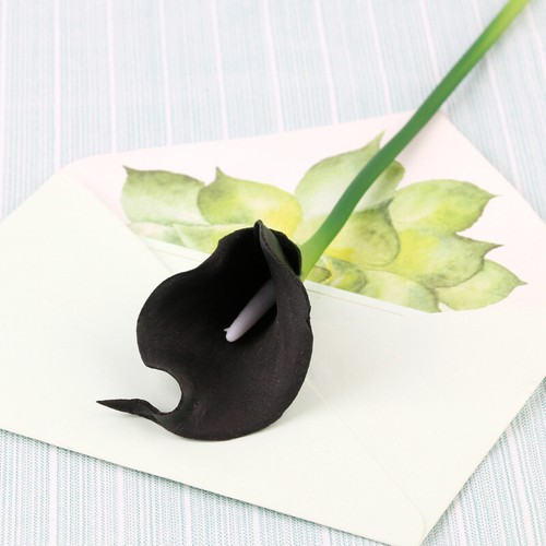 37cm Artificial Calla Lily Fake Flowers Real Touch Bridal Bouquet Flowers Decor - Picture 14 of 33