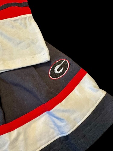 Girls College Georgia Long Sleeve Cheer Outfit Size 3T - Picture 2 of 5