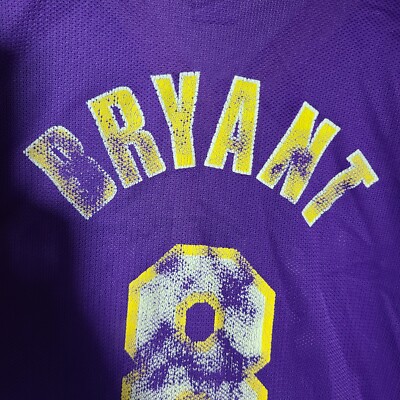 VTG Champion Kobe Bryant Los Angeles Lakers #8 Jersey Sz 48