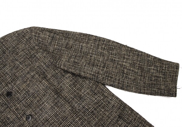 JURGEN LEHL Silk Wool Band Collar Jacket Size S(K-137384) | eBay