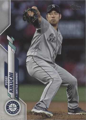 2020 Topps Chrome #48 Yusei Kikuchi Negative Refractor | eBay