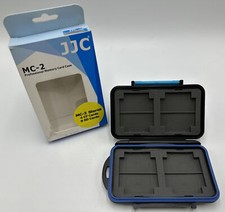 JJC Anti-shock Water-resistant Holder Storage Memory Card Case For 4CF 8SD MC-2