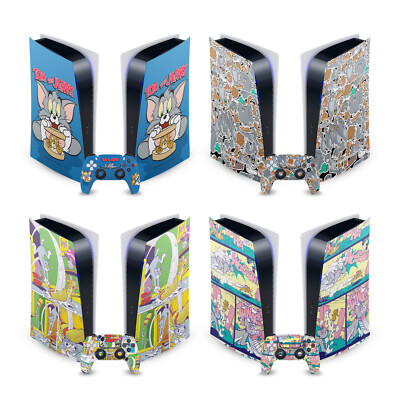 OFFICIAL TOM AND JERRY GRAPHICS VINYL SKIN FOR SONY PS5 DIGITAL EDITION ...