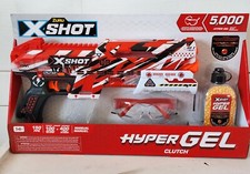 Zuru X-Shot Hyper Gel Clutch Manual Pump Action Blaster 5,000 Pellets Ages 14