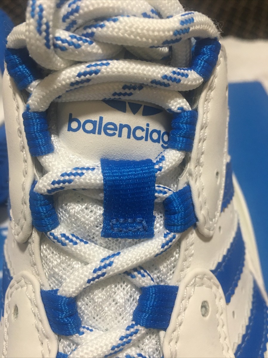 靴 BALENCIAGA adidas triple S 40 Size 40 C Balenciaga x adidas Triple S White Blue Women's