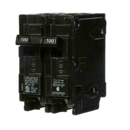 Siemens Q2100 2-Pole 100-Amp 120/240V Plug-In Circuit Breaker - Picture 1 of 1