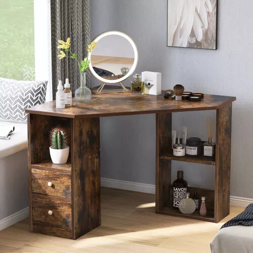 Corner desk for computer and printer deals