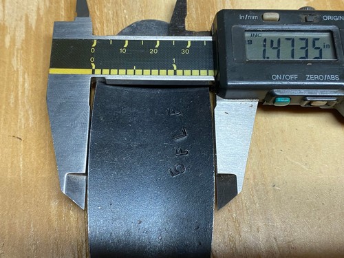 Vintage Savage Model 99 Rifle Buttplate (check measurements in pictures) - Picture 8 of 8