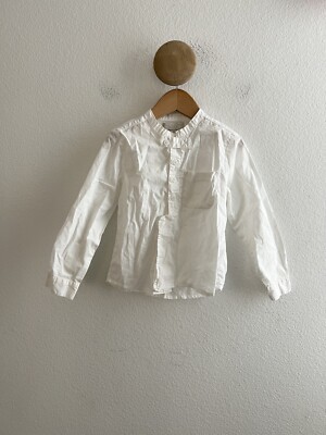 Stella McCartney Kids Girls Button Down Shirt Size 5 Years Old *flaw*