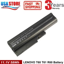 Battery For IBM ThinkPad R60 R61 R61I R61E T60 T60P T61 T61P T500 W500 Z60M Z61M