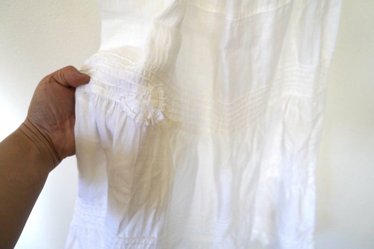 120% Lino Skirt 42 Linen Light White Size S | eBay