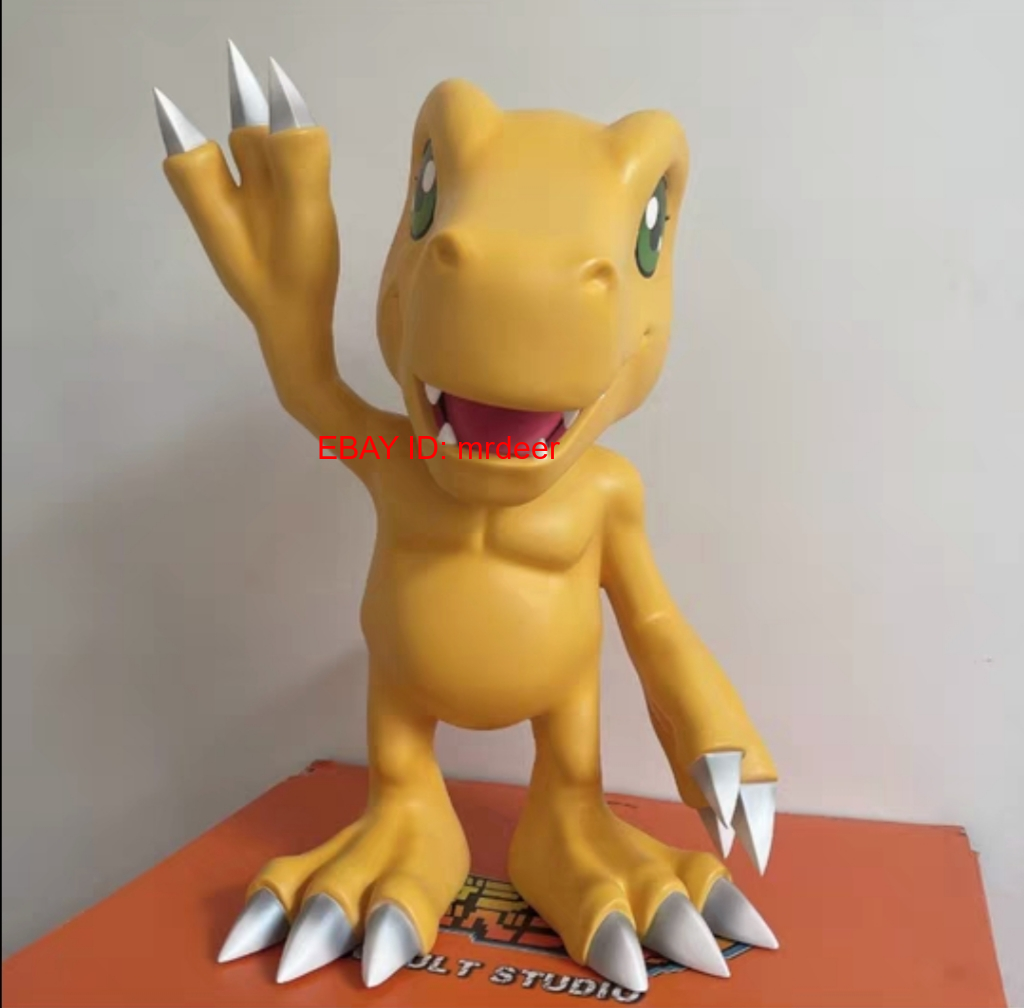 Kidult Studio デジモン デジタルモンスター ギルモン フィギュア Digimon Guilmon ギルモン Resin Figure Model Painted Statue