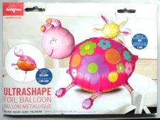 Anagram Supershape Foil Balloon Float with Helium / Rock with Air 29" insect Bug