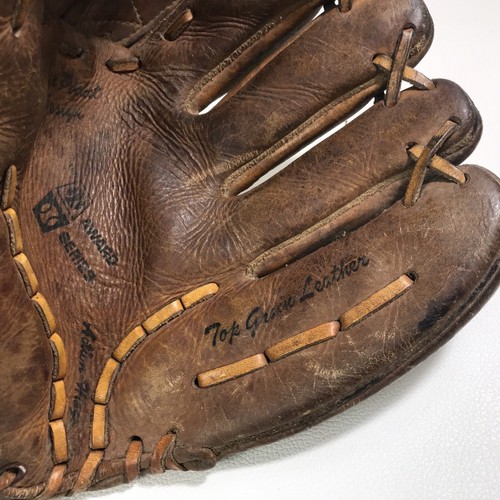 Guante de béisbol vintage Stan Musial Montgomery Ward 60-21206 derecho como está - Imagen 12 de 12